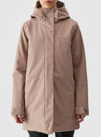 4F TECHNICAL JACKET, LIGHT BROWN
