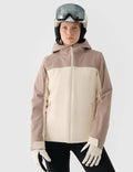 4F TECHNICAL JACKET, LIGHT BROWN