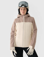 4F TECHNICAL JACKET, LIGHT BROWN