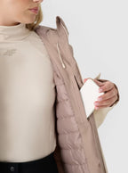 4F TECHNICAL JACKET, LIGHT BROWN