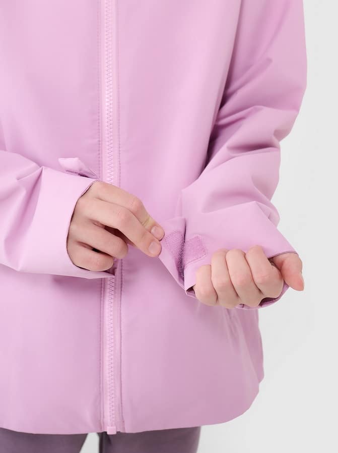 4F TECHNICAL JACKET, LIGHT PINK