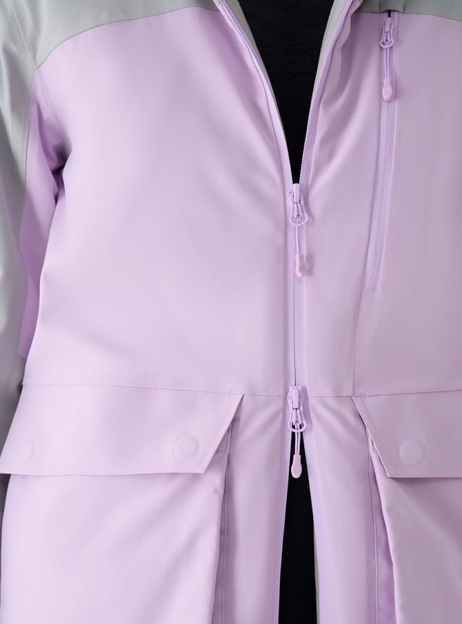 4F TECHNICAL JACKET, LIGHT VIOLET