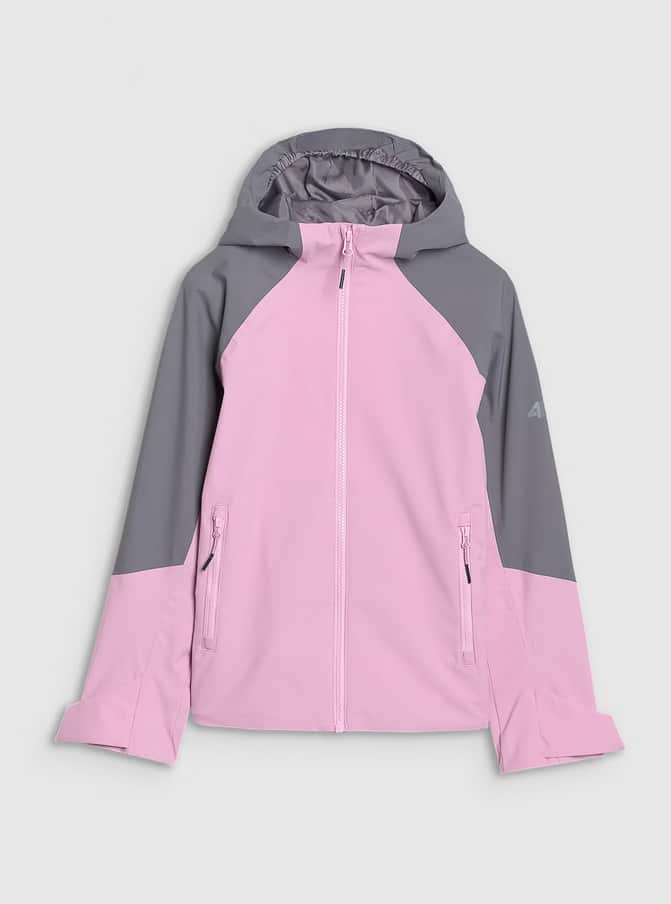 4F TECHNICAL JACKET, LIGHT PINK