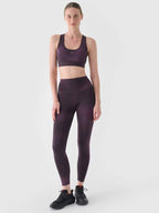 4F TIGHTS FNK, DARK VIOLET ALLOVER
