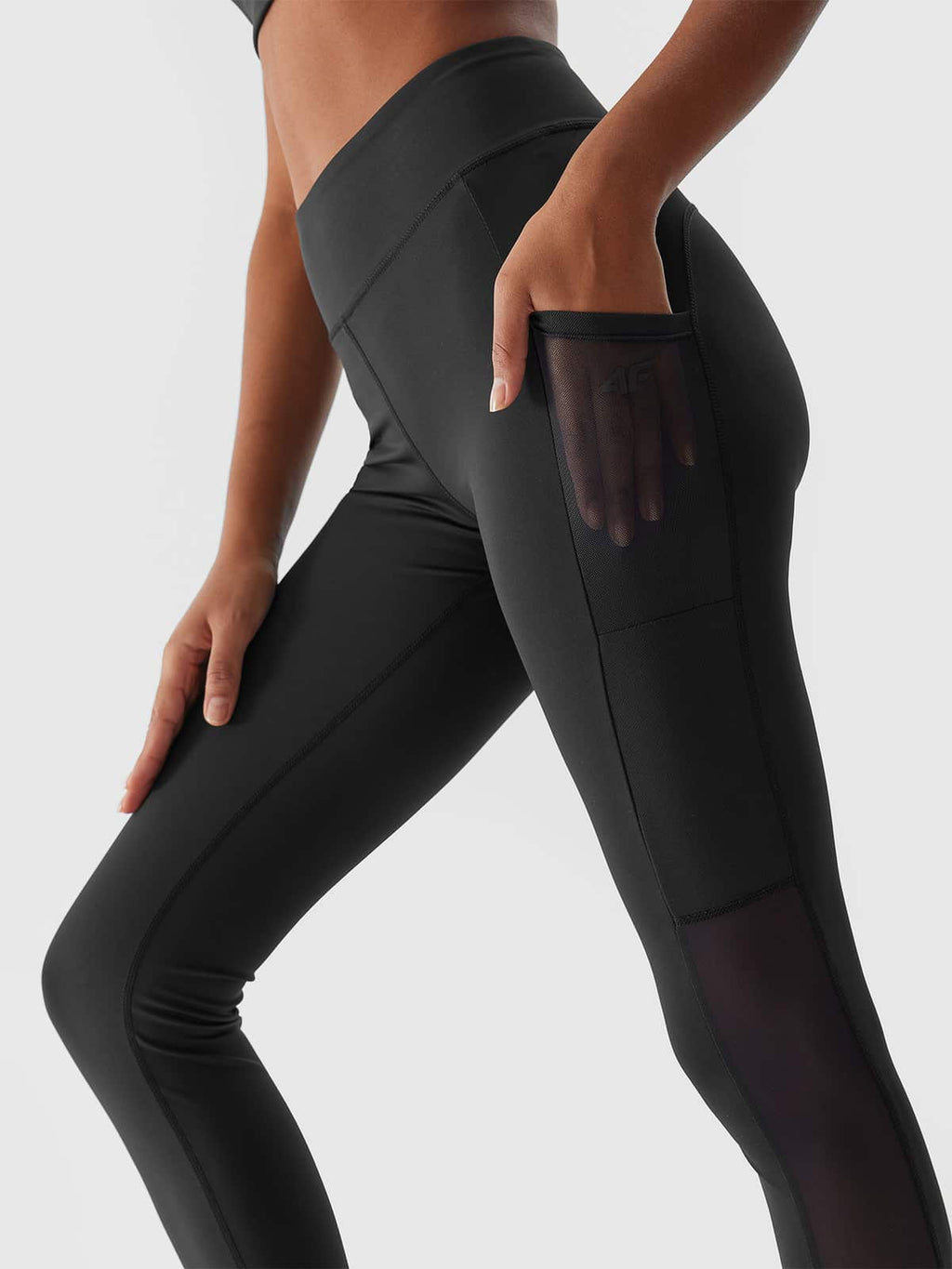 4F TIGHTS FNK, DEEP BLACK-20s