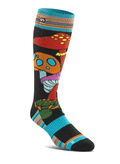 Tm Merino Sock Orange Blue