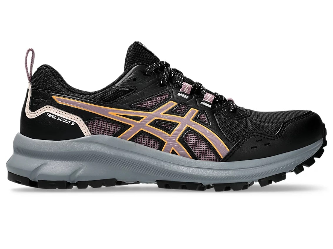 Asics TRAIL SCOUT 3, BLACK/DUSTY MAUVE