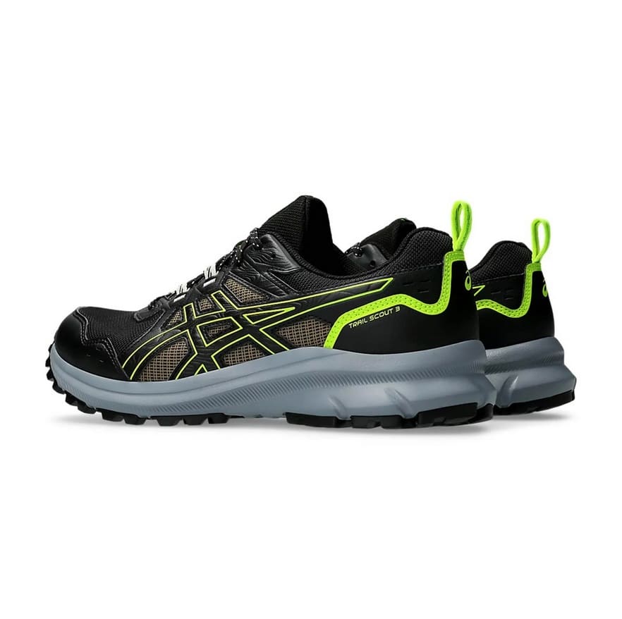 Asics TRAIL SCOUT 3, BLACK/SAFETY YELLOW