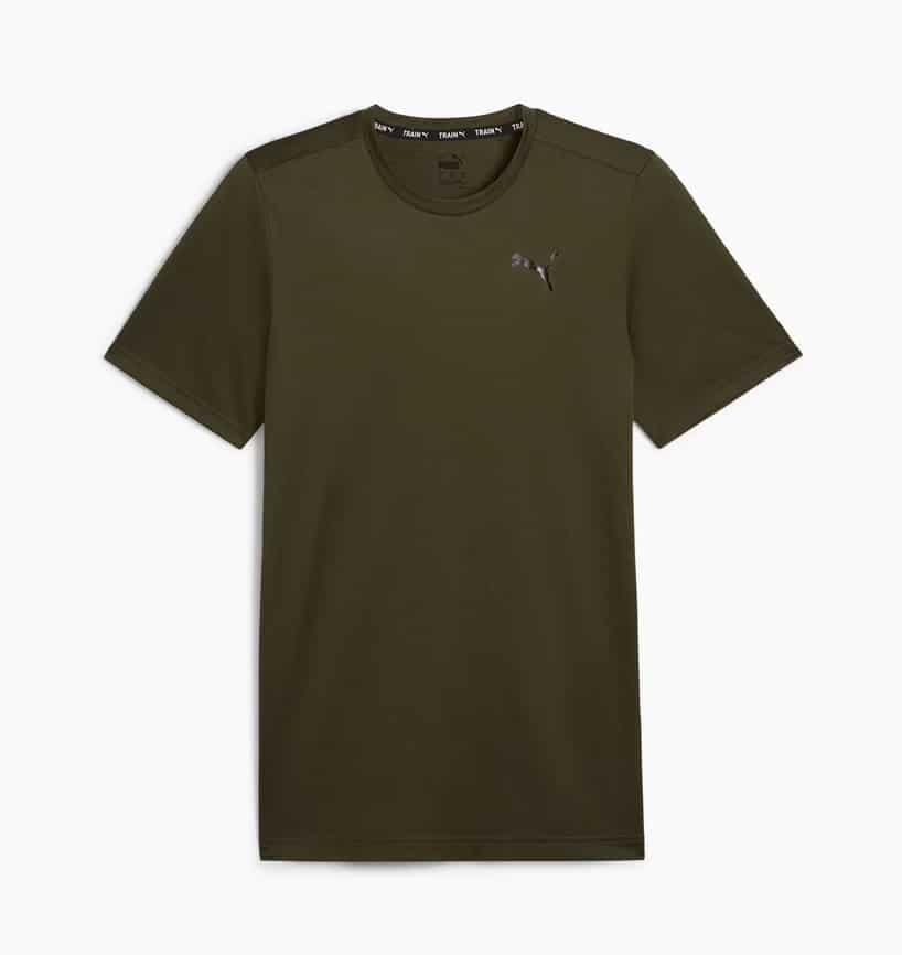 Puma TRAIN FAV BLASTER TEE Dark Olive