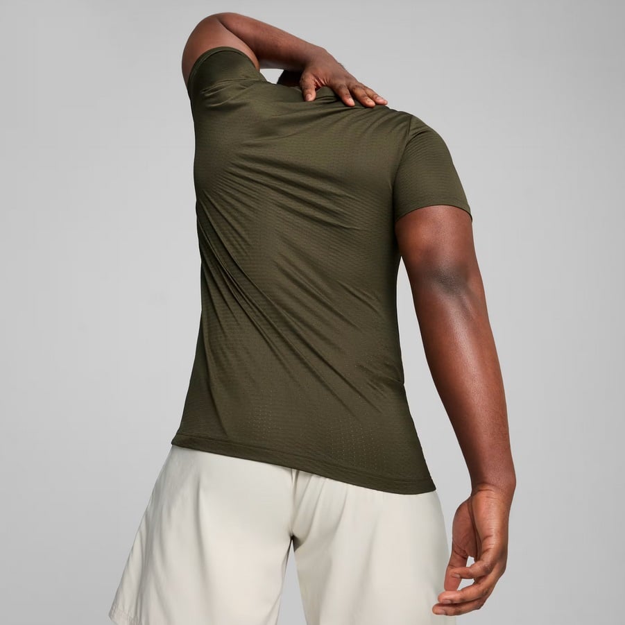 Puma TRAIN FAV BLASTER TEE Dark Olive