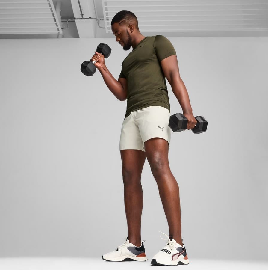 Puma TRAIN FAV BLASTER TEE Dark Olive