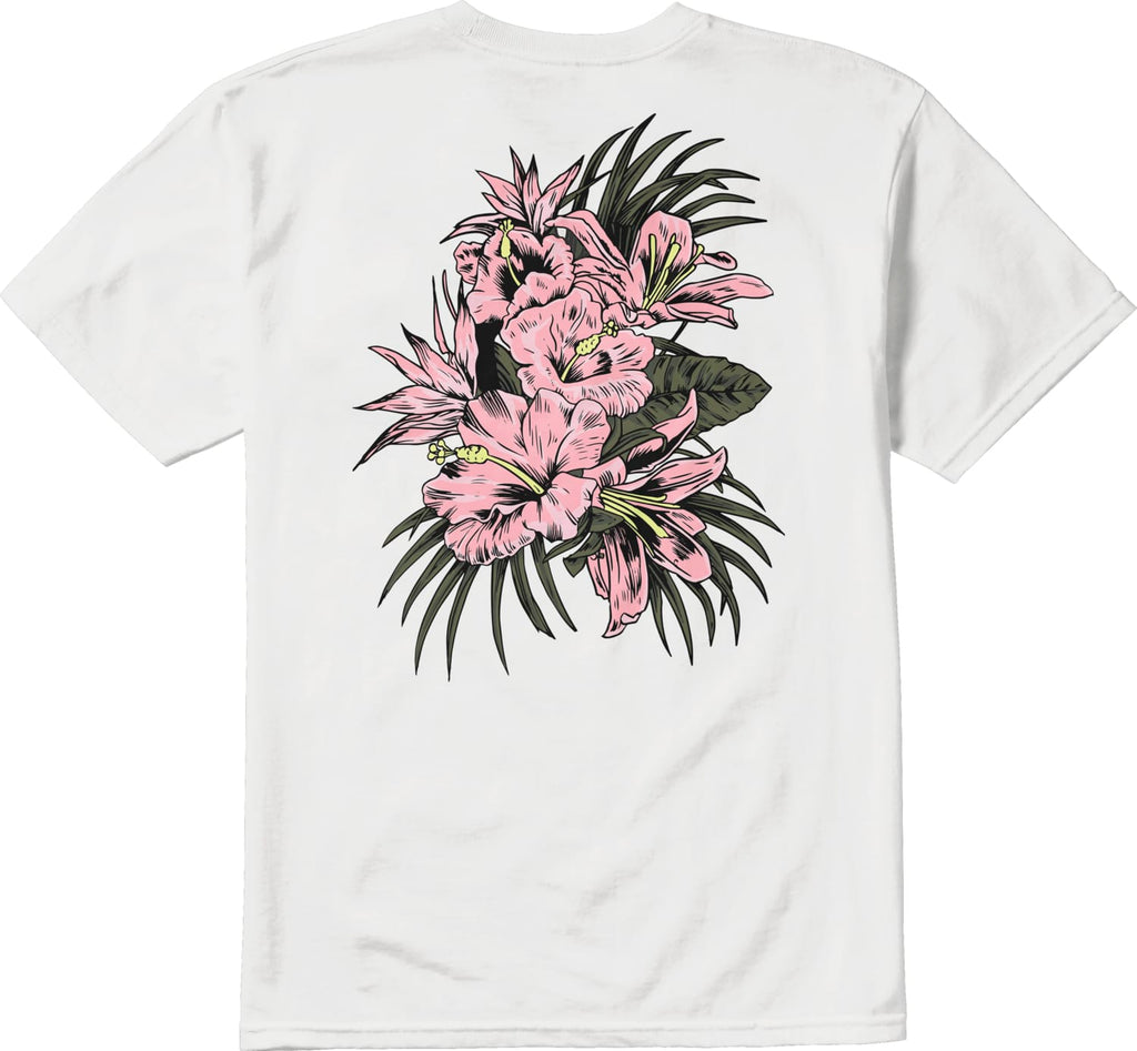 Etnies TROPICAL TEE, WHITE