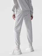 4F TROUSERS, COLD LIGHT GREY MELANGE
