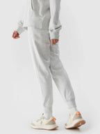 4F TROUSERS, COLD LIGHT GREY MELANGE