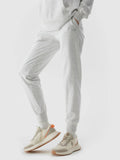 4F TROUSERS, COLD LIGHT GREY MELANGE