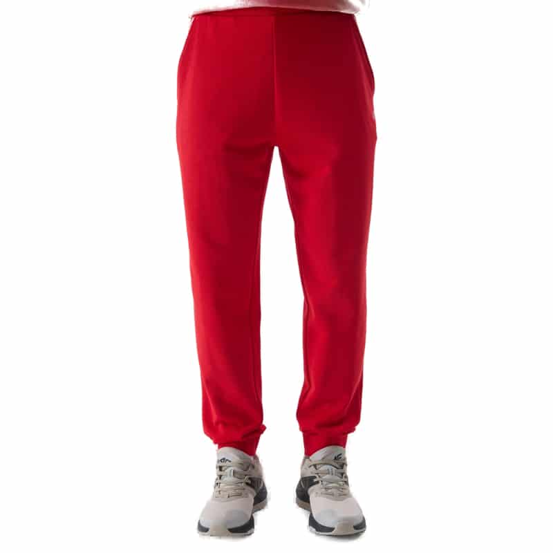 4F TROUSERS, DARK RED