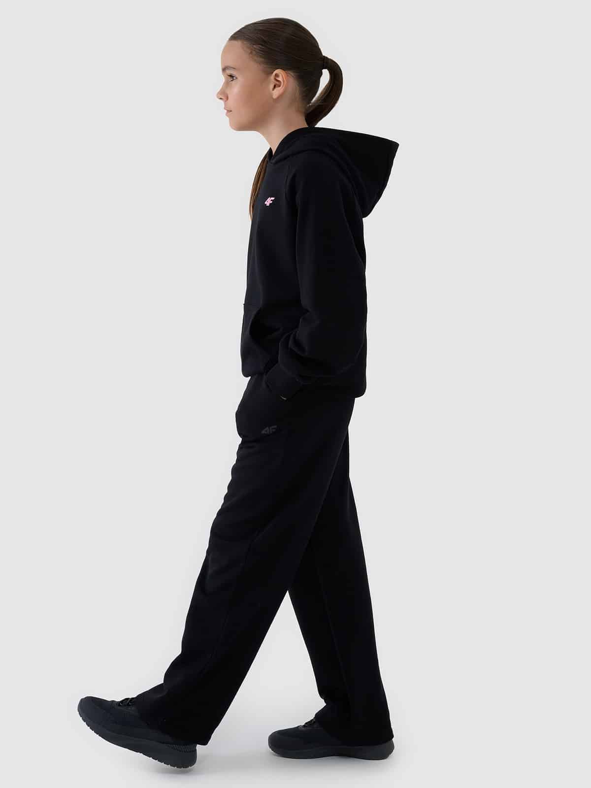4F TROUSERS, DEEP BLACK/0949