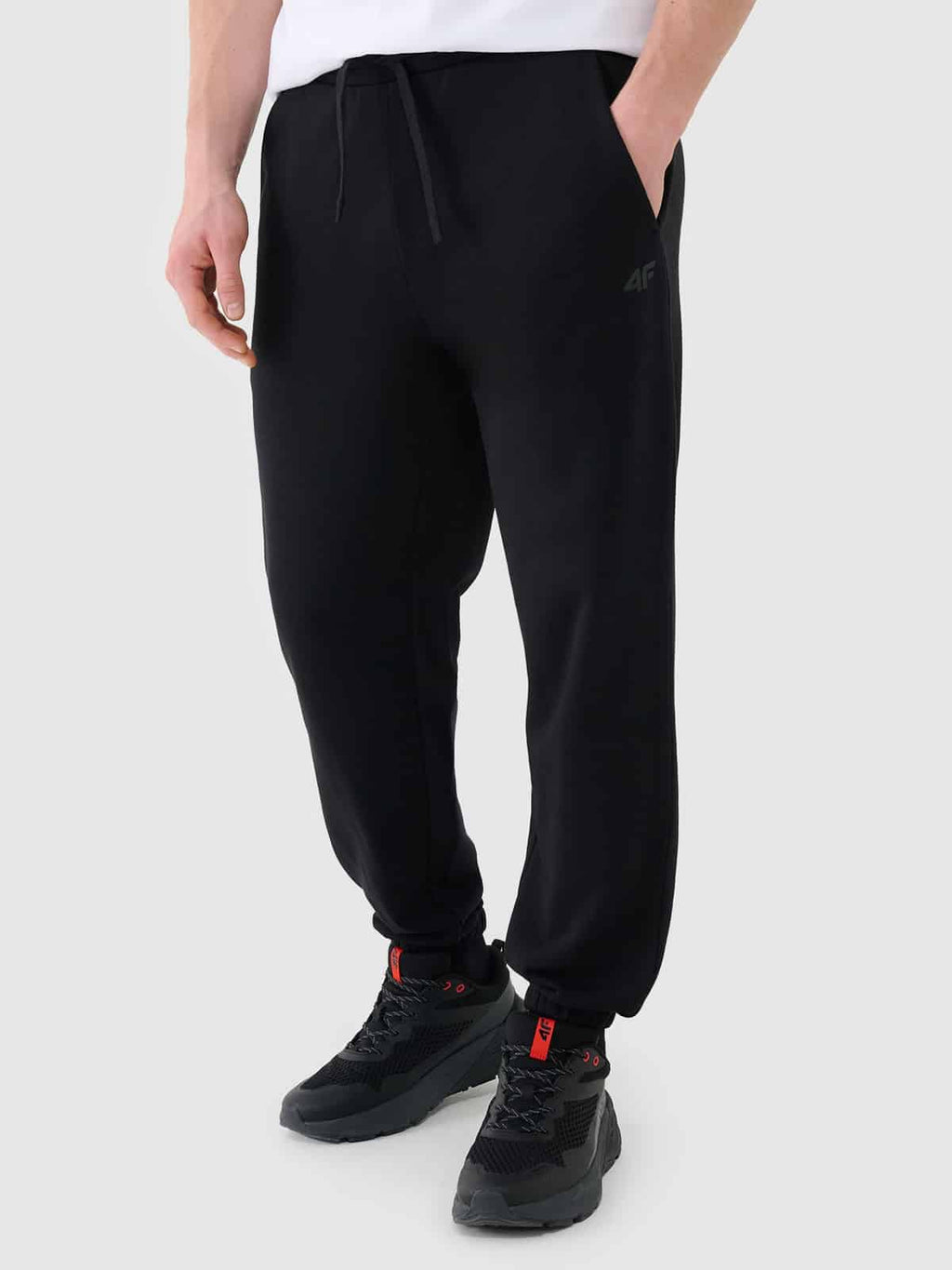 4F TROUSERS, DEEP BLACK/139