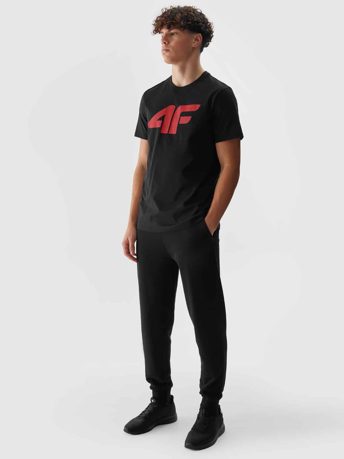4F TROUSERS, DEEP BLACK/603