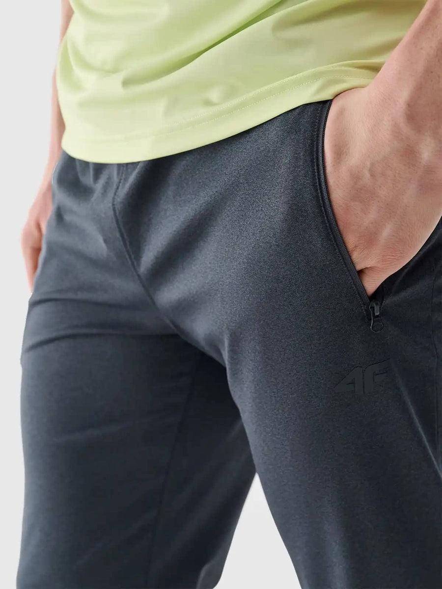4F TROUSERS FNK, ANTHRACITE MELANGE/835