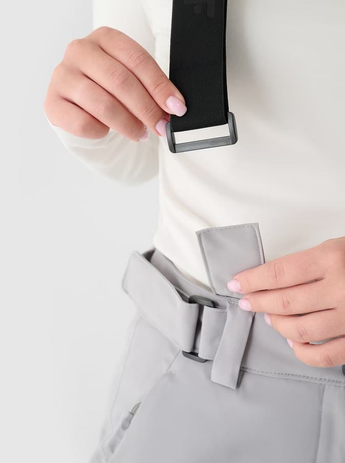 4F TROUSERS FNK, COLD LIGHT GREY