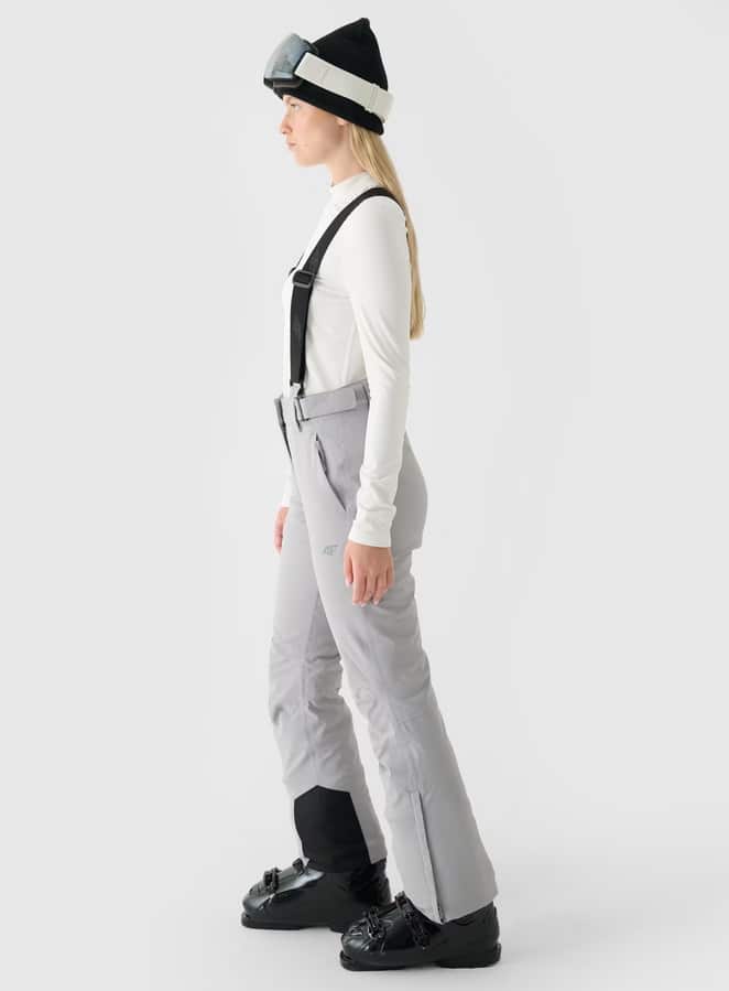 4F TROUSERS FNK, COLD LIGHT GREY