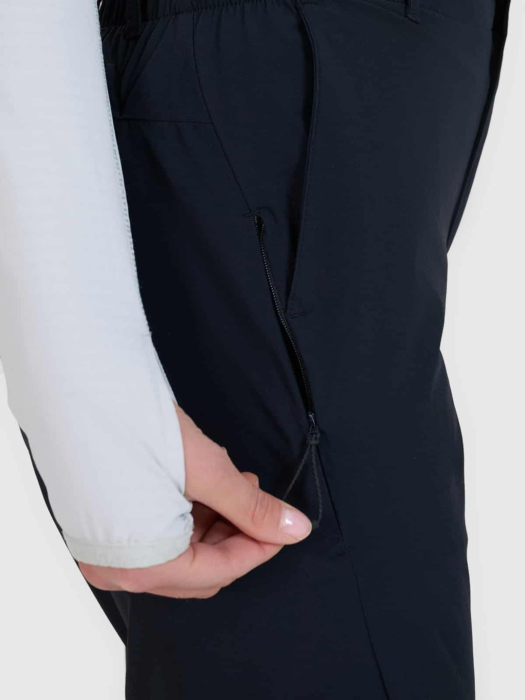 4F TROUSERS FNK, DEEP BLACK/796