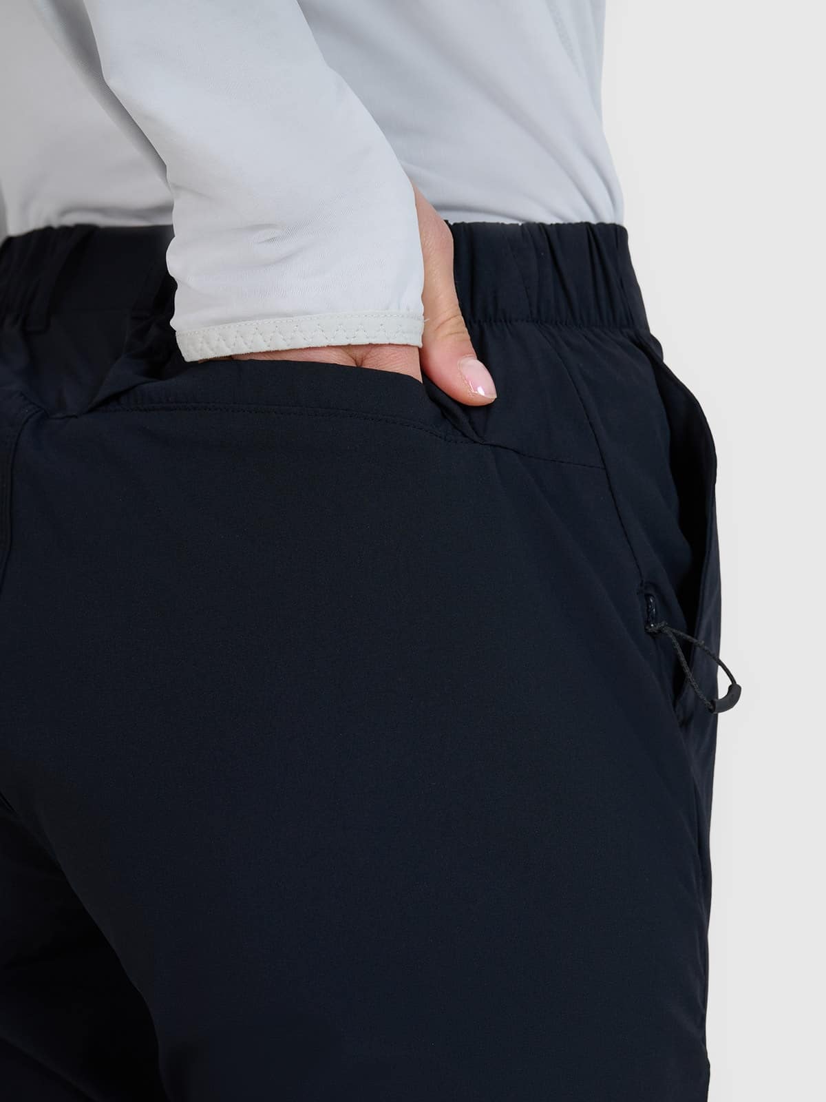 4F TROUSERS FNK, DEEP BLACK/796