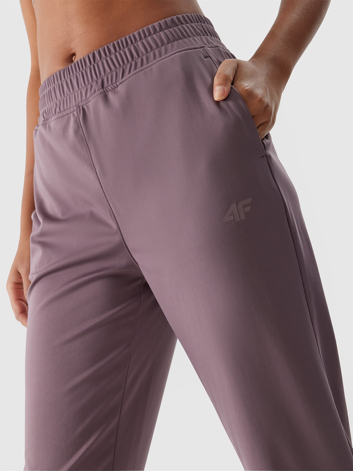 4F TROUSERS FNK, LIGHT BROWN/82s