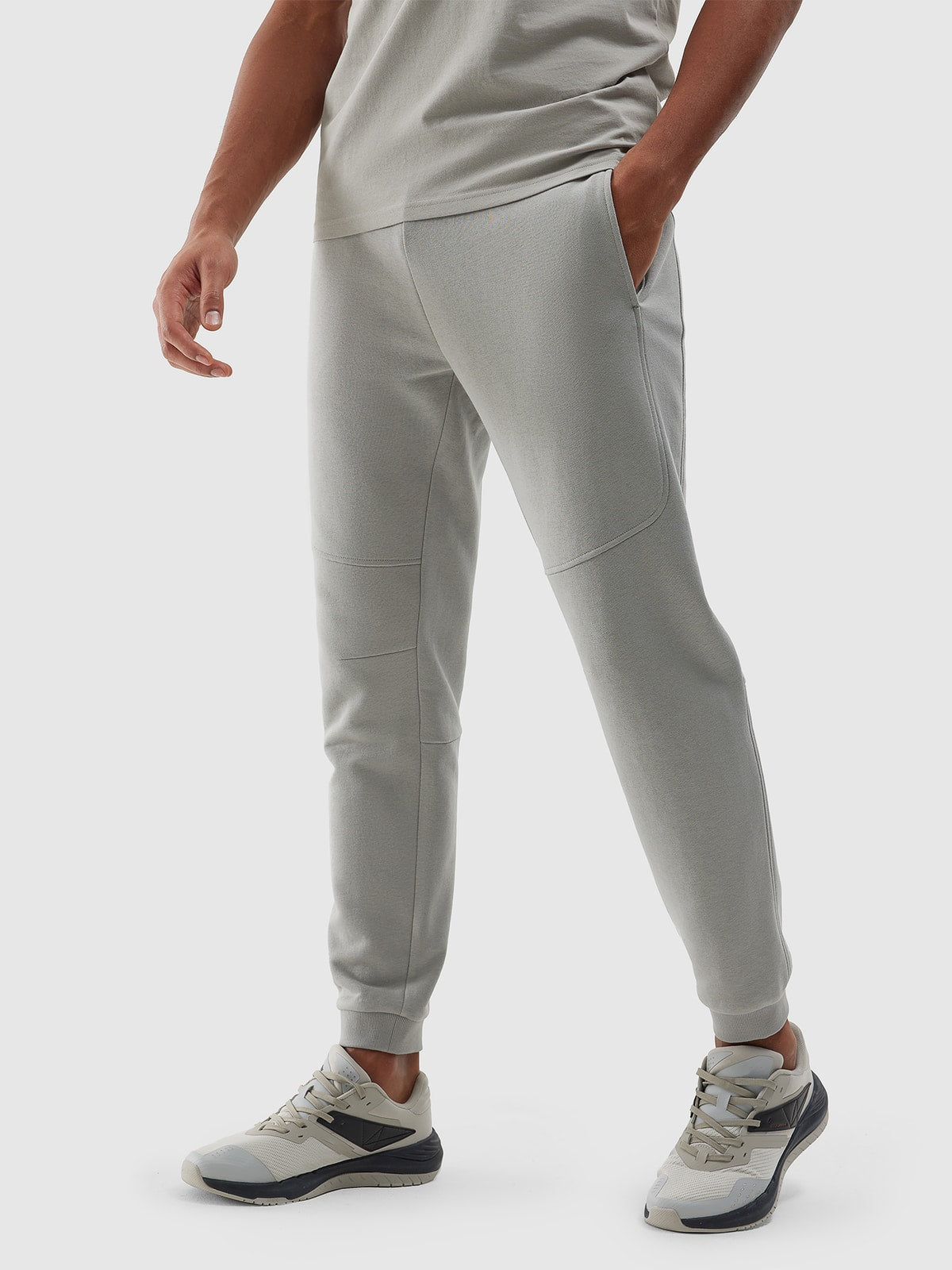 4F TROUSERS, GREY /25s
