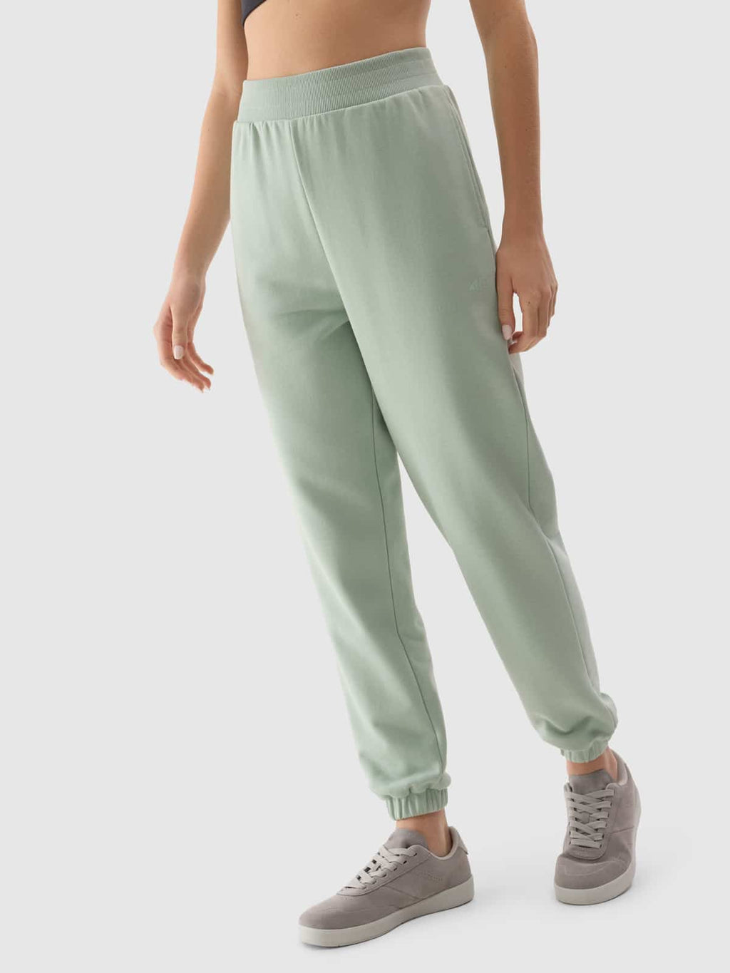 4F TROUSERS, LIGHT GREEN/42s