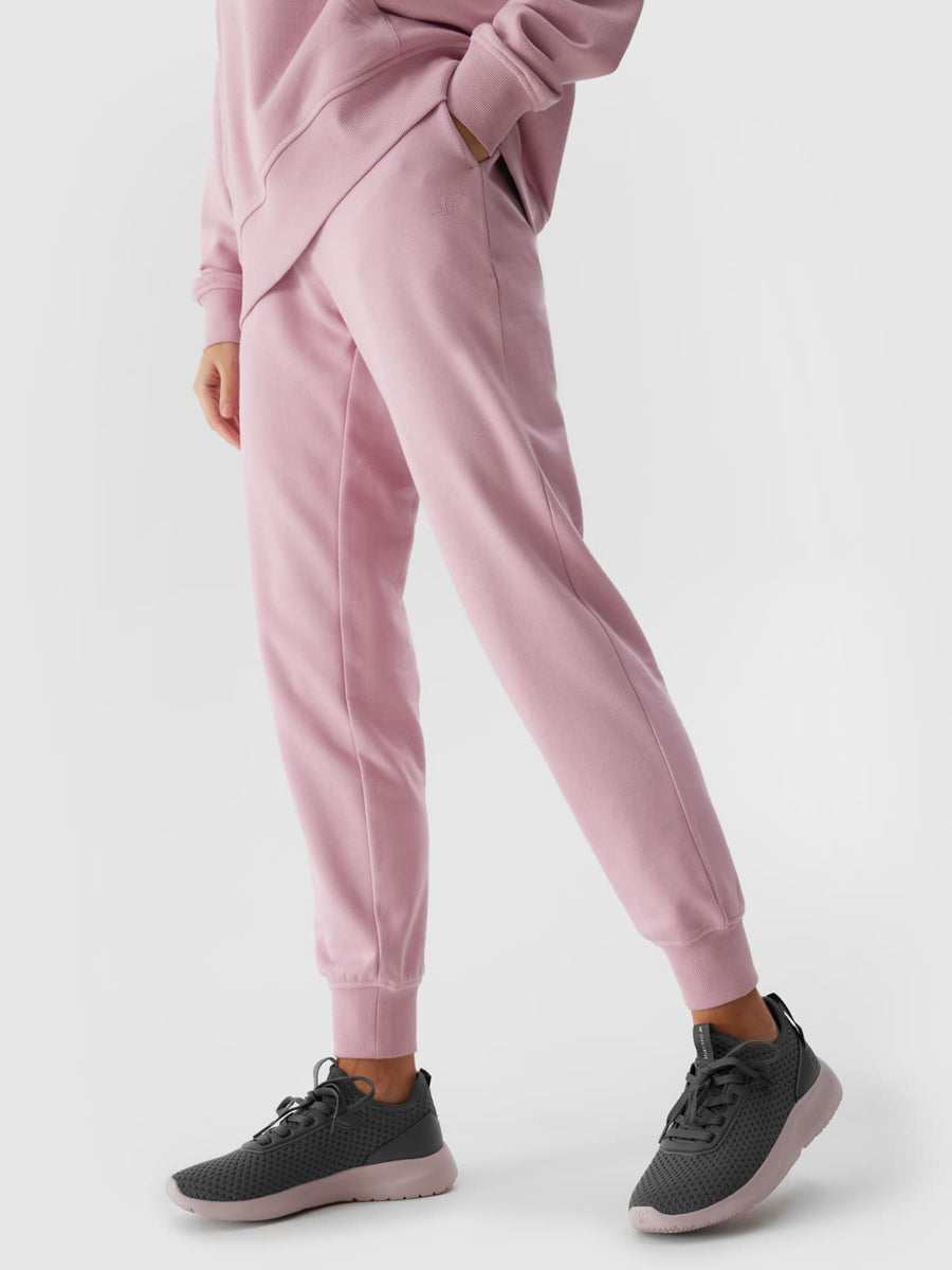 4F TROUSERS, LIGHT PINK