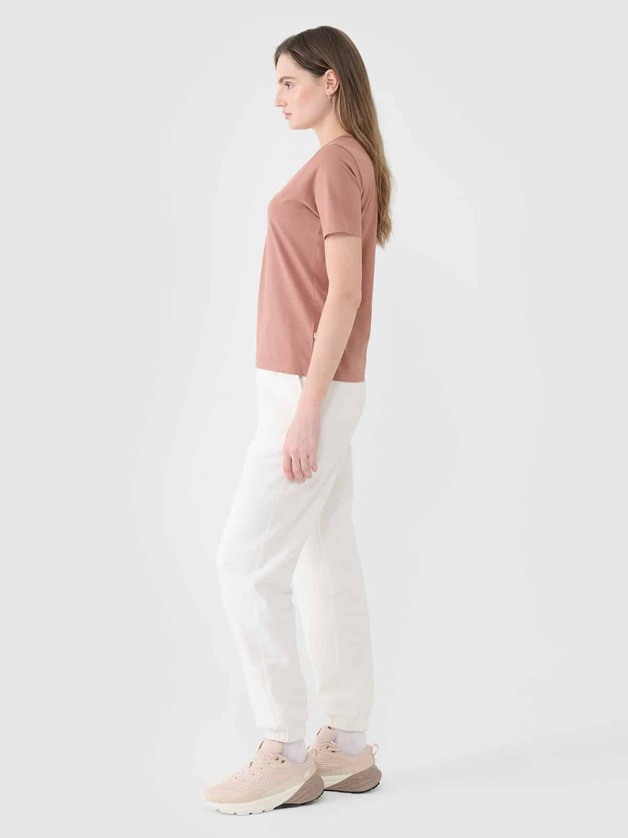 4F TROUSERS, OFF WHITE/1013