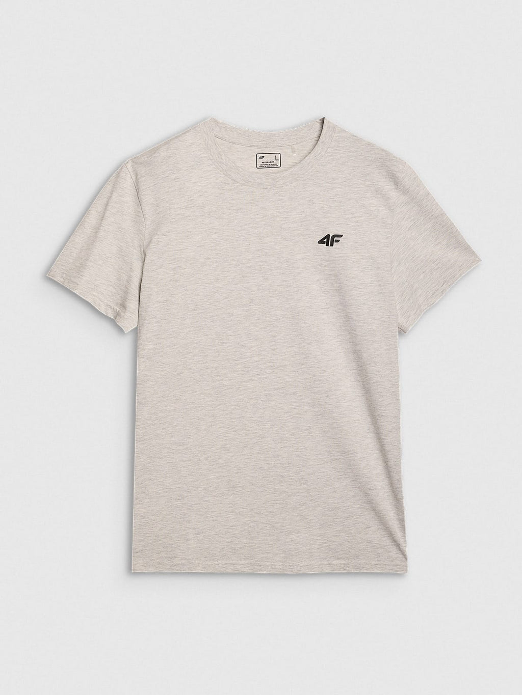 4F TSHIRT, COLD LIGHT GREY MELANGE/2256