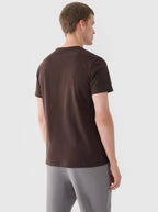 4F TSHIRT, DARK BROWN