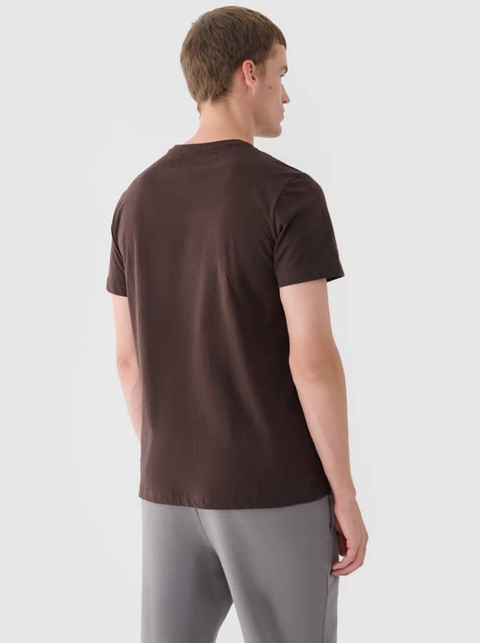 4F TSHIRT, DARK BROWN