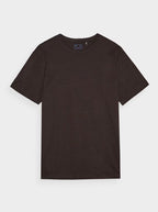 4F TSHIRT, DARK BROWN