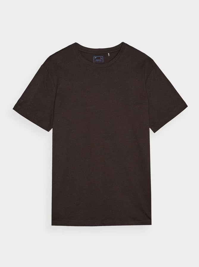 4F TSHIRT, DARK BROWN