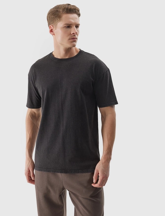 4F TSHIRT, DEEP BLACK_/20S