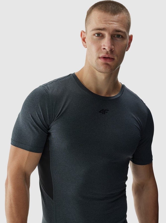4F TSHIRT FNK, ANTHRACITE MELANGE