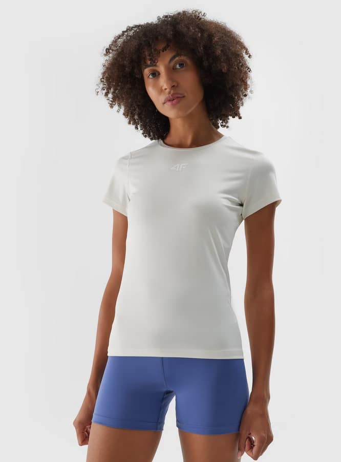 4F TSHIRT FNK, CREME