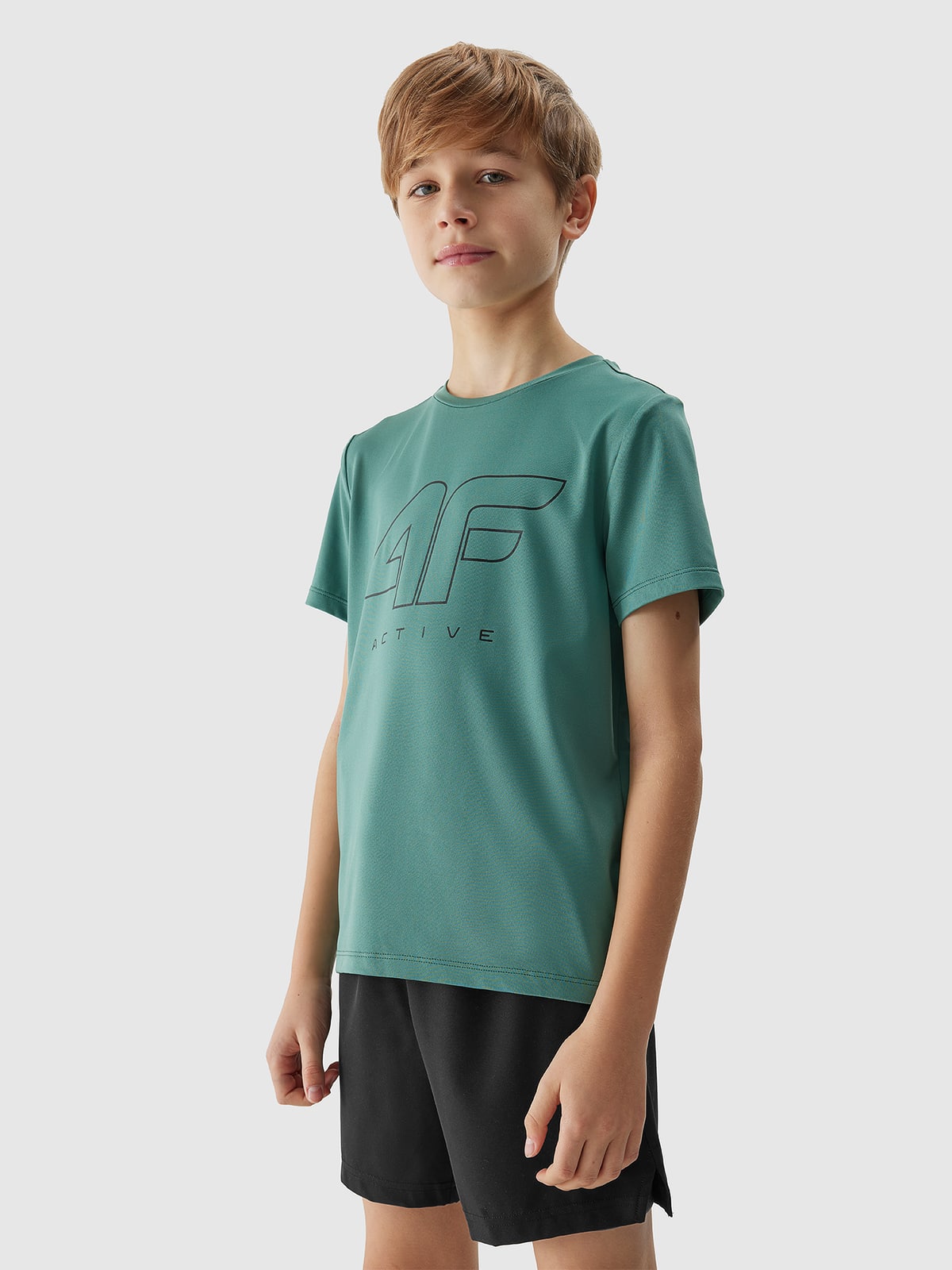 4F TSHIRT FNK, GREEN kids