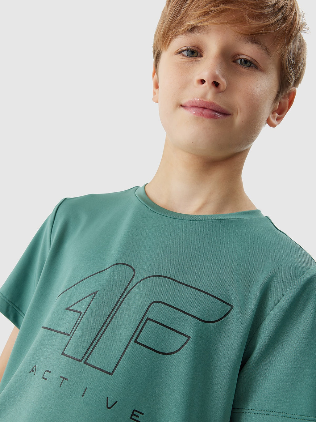 4F TSHIRT FNK, GREEN kids