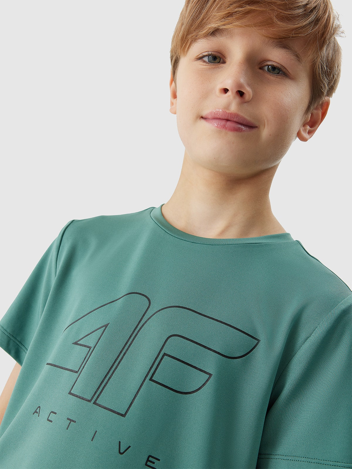 4F TSHIRT FNK, GREEN kids