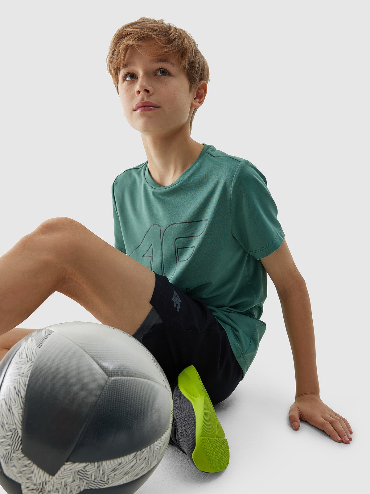 4F TSHIRT FNK, GREEN kids