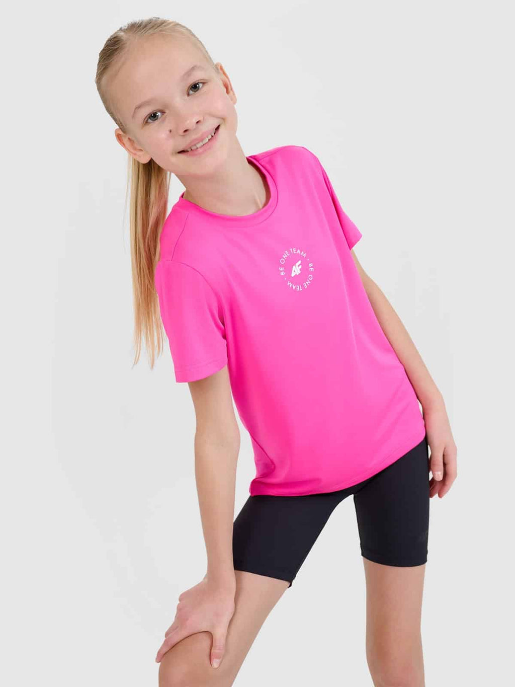 4F TSHIRT FNK, HOT PINK NEON/1185