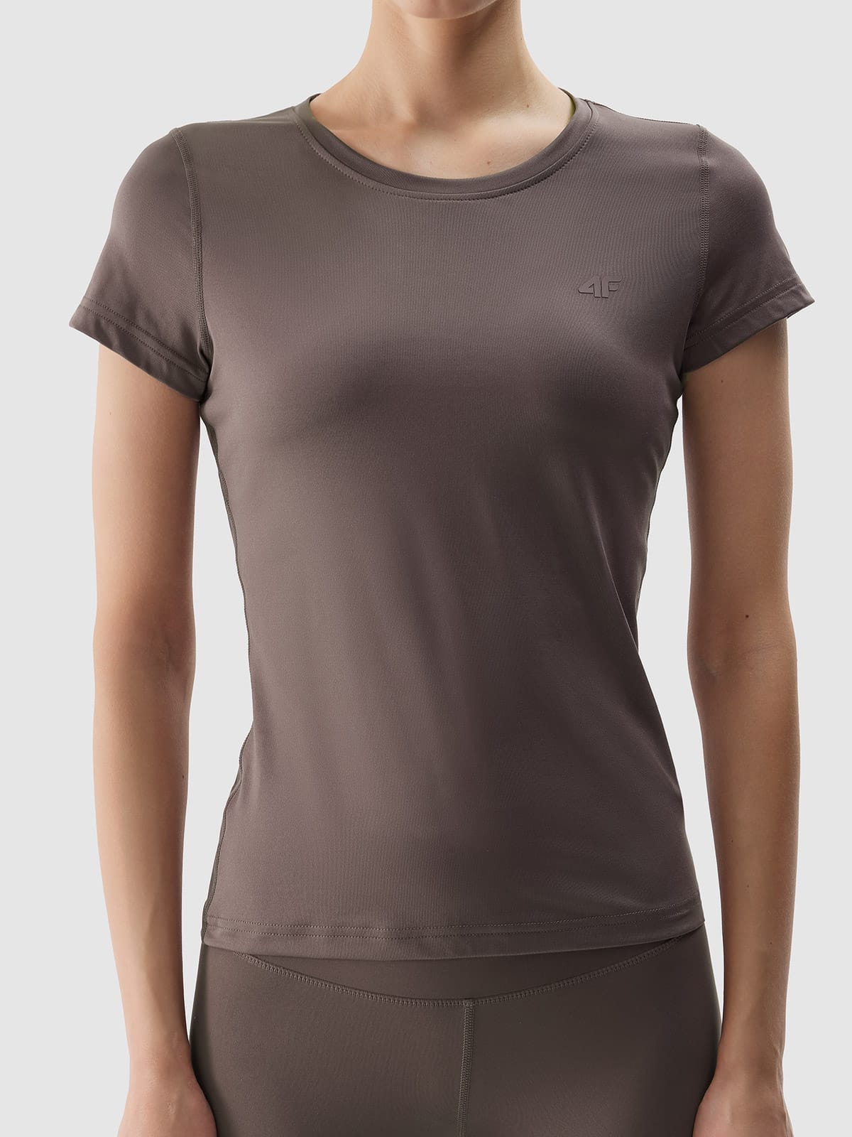 4F TSHIRT FNK, LIGHT BROWN/82s