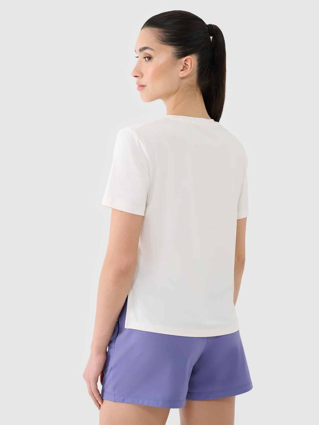 4F TSHIRT FNK, OFF WHITE/1236