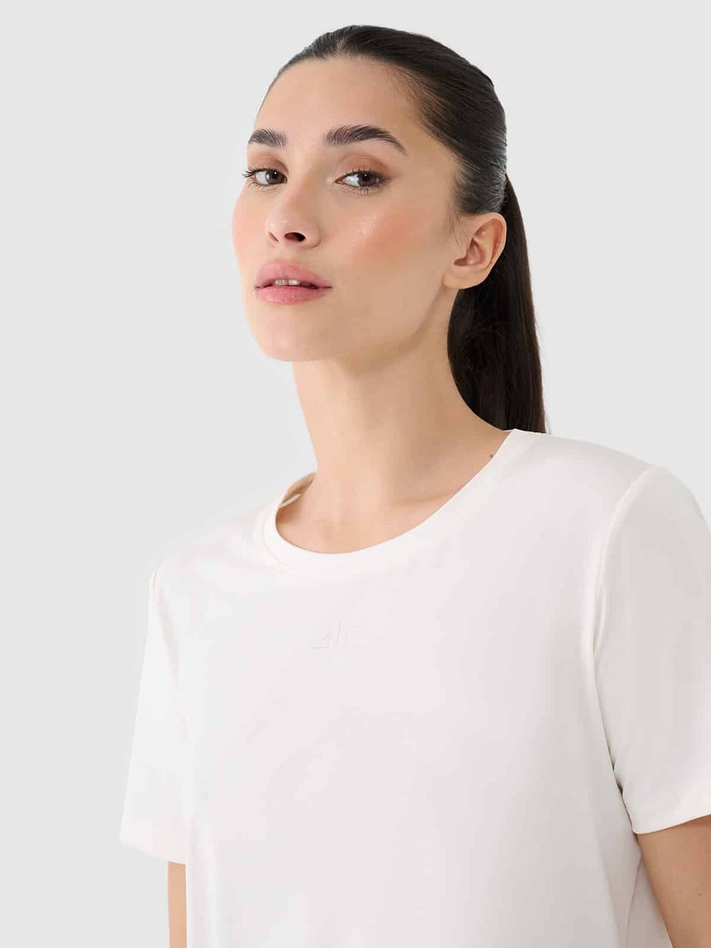 4F TSHIRT FNK, OFF WHITE/1236