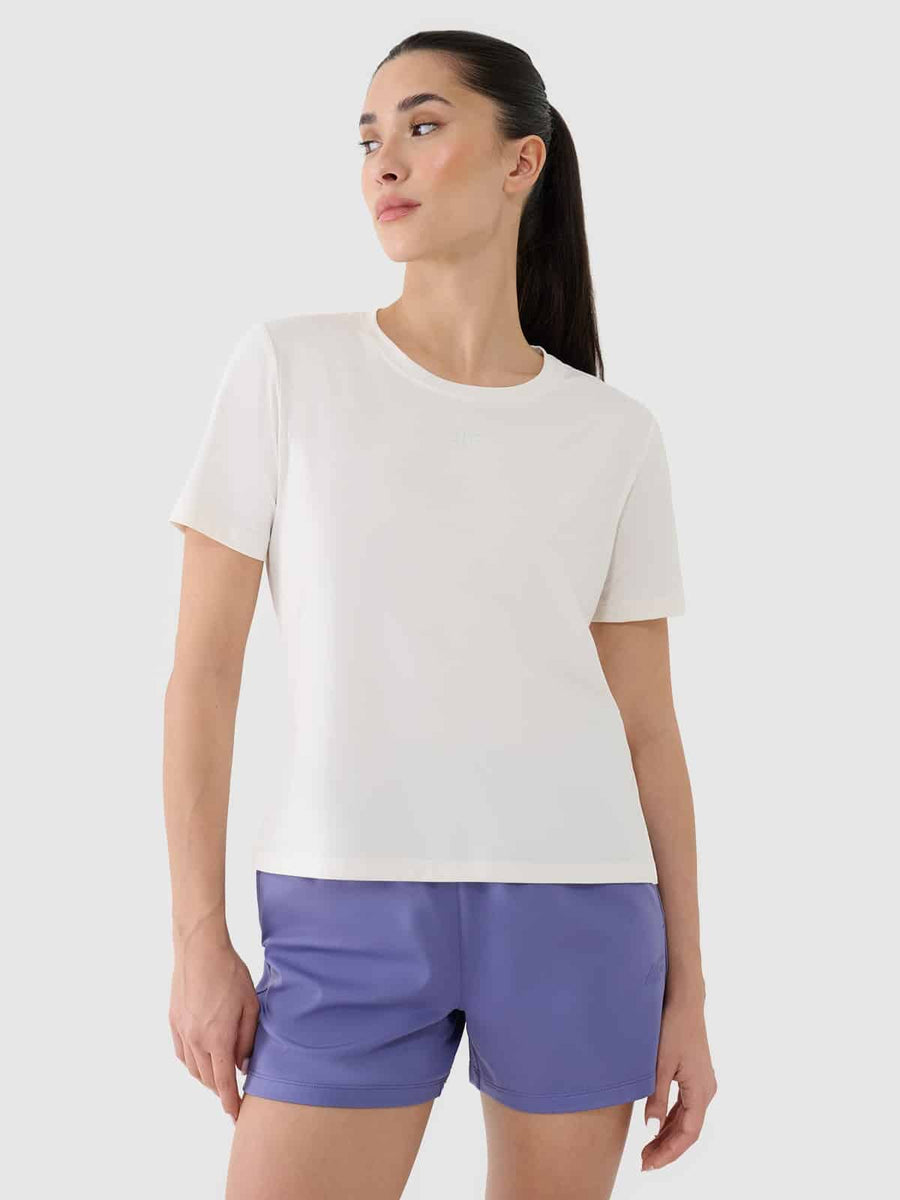 4F TSHIRT FNK, OFF WHITE/1236